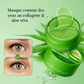 Masque contour des Yeux - Éclat & Hydratation – Collagène & Aloe Vera.